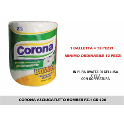 Bighouse It - CORONA ASCIUGATUTTO BOMBER PZ.1 GR 420 precio