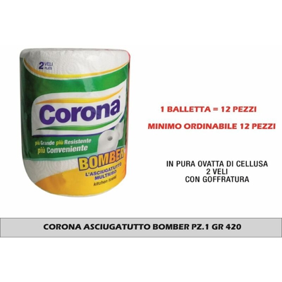 Bighouse It - CORONA ASCIUGATUTTO BOMBER PZ.1 GR 420