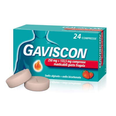GAVISCON® 24 Compresse Masticabili Fragola