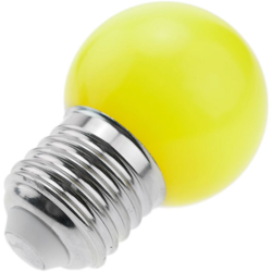 PrimeMatik - Lampadina LED G45 1,5W 230VAC E27 luce giallo características