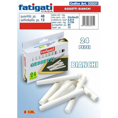 Bighouse It - GESSETTI BIANCO SET 24 PZ. CM.8