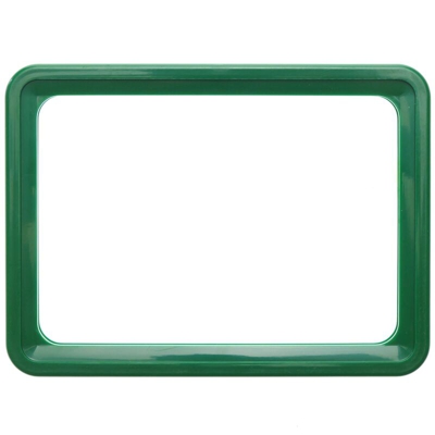 Quadro per cartelli, manifesti e segnaletica verde de la dimensione A3 427x304mm - Primematik