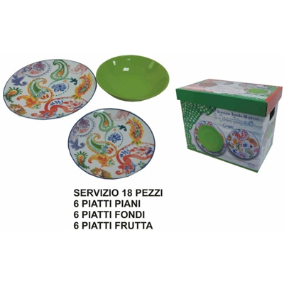 Piatti Serv. 18 Pz. I Coordinati - BIGHOUSE IT