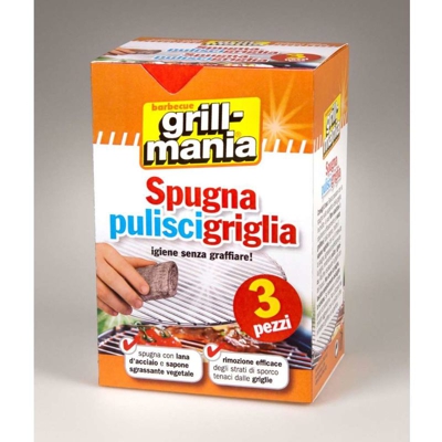Ekla - Set 3 spugne Puliscigriglia