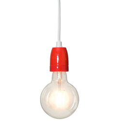 E27 GLAZE Lampada a sospensione rossa - STAR precio