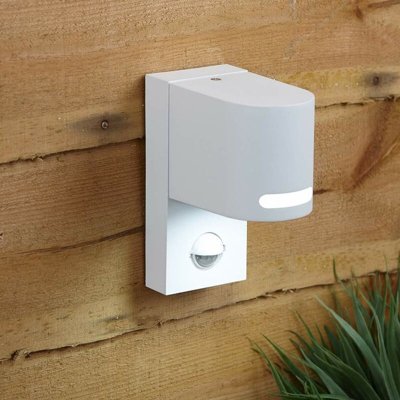 Biard - Kernhof Lampada da Parete Esterno da 35W Luce su e Giù con Sensore PIR - Bianco