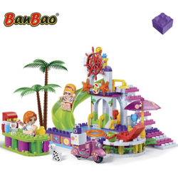 BanBao 6128 - Set Costruzioni Spiaggia TUK TUK combinabili con i mattoncini LEGO precio