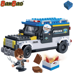 Hummer della polizia BanBao 7005 Costruzioni combinabili con i mattoncini LEGO en oferta