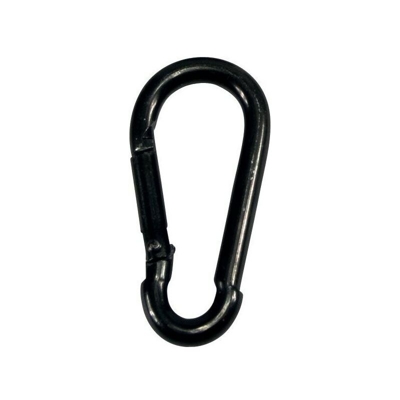 Posamo - Moschettone Nero Zincato 80X 8Mm (A 50)