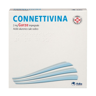 CONNETTIVINA Garze impregnate 2 mg