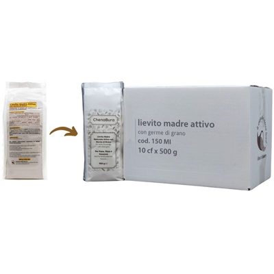 ChenaBura Lievito Naturale Pasta Madre - (10 x 500 gr)