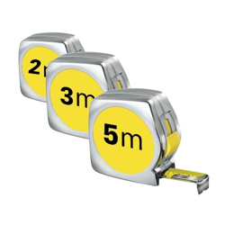 Grecoshop - Flessometro/Metro autoretrattile 5m - 3m - 2m set 3 pezzi - OFFERTA! precio