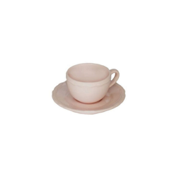 Set 2 tazzine da caffe Juliet in gres porcellanato rosa confetto - Vacchetti características