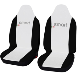 COPRISEDILI AUTO SMART 2a SERIE W451 BIANCO NERO - COPPIA ANTERIORE - LUPEXSHOP en oferta