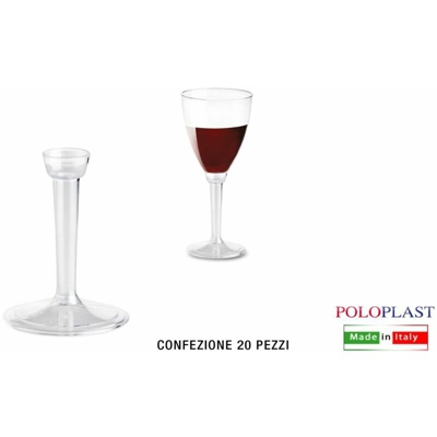 Bighouse It - BASE FLUTE SET 20 PZ. CM.6X7,8h TRASP.