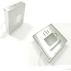 Robertagor - Faretto luce led 1w interno a muro segnale caffe' indicazione bar locale quadro características