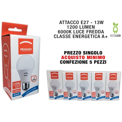 Bighouse It - LAMPADA ECOLED BULBO E27 12W 6000K PN-006