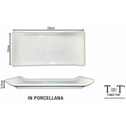 Bighouse It - VASSOIO RETT.RE PORCELLANA CM.25X12X2,5h características