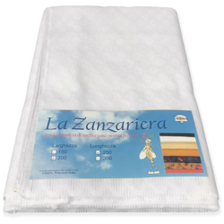 Tex Family - TENDA RETE ZANZARIERA A ROMBO DA ESTERNO PIOMBATA LARGA Cm. 200 UNITO BIANCO Cm. 200 x 300 precio