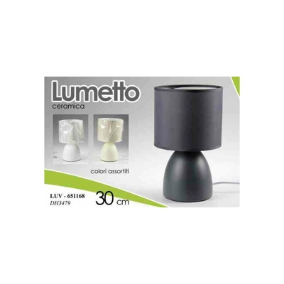 LAMPADA DA TAVOLO LUMETTO CM.30h 3 COLORI - BIGHOUSE IT