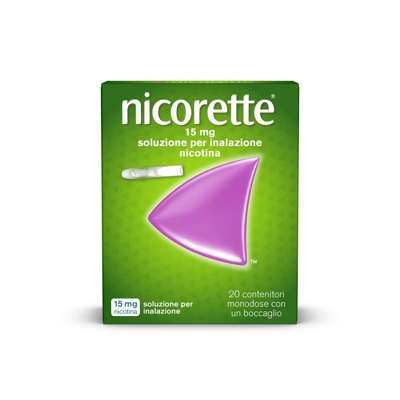 Nicorette® Soluzione per inalazione 20 pz 15 mg