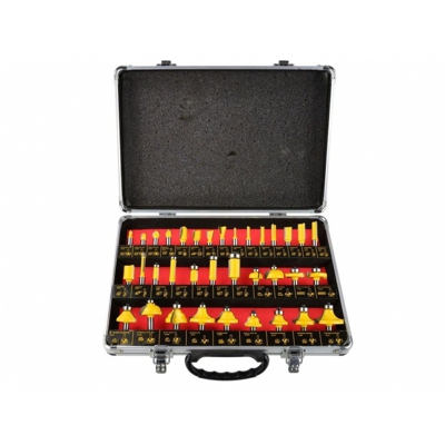 OX - SET 35 FRESE PER PANTOGRAFO FRESATRICE GAMBO 8mm - KIT 35pz - per legno