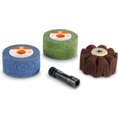 Fein Set per acciaio inox di satinatura profilati - 63721054020