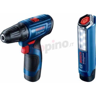 Bosch - Trapano avvitatore con torcia