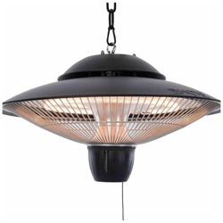 Radiatore Da Soffitto Barcelona 1500 W Alogeno Nero características