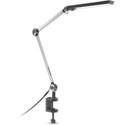 Lampada a morsetto LED I lampada a morsetto I orientabile I temperatura di colore regolabile CCT I regolabile in continuo I 9W I lampada da tavolo I precio