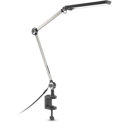 Lampada a morsetto LED I lampada a morsetto I orientabile I temperatura di colore regolabile CCT I regolabile in continuo I 9W I lampada da tavolo I