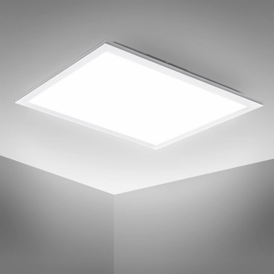 B.K.Licht Plafoniera a LED per ufficio I Pannelli a soffitto da 12W I Pannello a LED I Colore della luce bianca neutra I Ultrapiatto 55mm I 295x295mm
