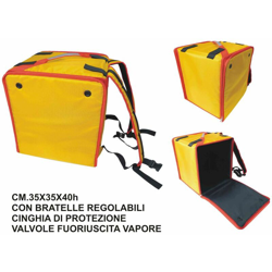 ZAINO TERMICO PORTAPIZZE CM.35X35X40h - BIGHOUSE IT precio