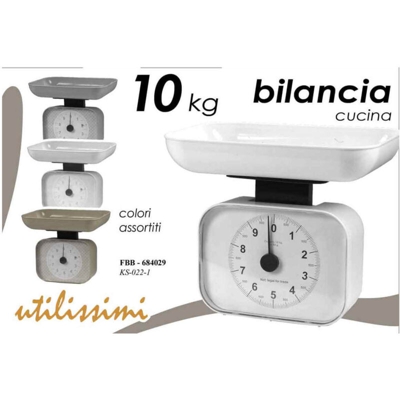 Bilancia Cucina Plast. Kg.10 - BIGHOUSE IT