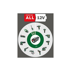 Bosch Trapano battente-avvitatore a batteria EasyImpact 1200 (2 batterie, sistema a 12 volt, 19 accessori, in valigetta) - BOSCH HOME AND GARDEN en oferta