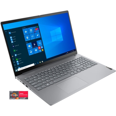 ThinkBook 15 G2 Computer portatile 39,6 cm (15.6") 1920 x 1080 Pixel AMD Ryzen 7 16 GB DDR4-SDRAM 512 GB SSD Wi-Fi 6 (802.11ax) Windows 10 Pro Grigio, Notebook