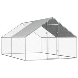 Gabbia Per Polli Da Esterno 2,75x4x2m In Acciaio Zincato precio