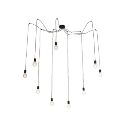 Lampada a sospensione cavalux - Moderno - Acciaio - Nero - Oblungo Max. 9 x Watt - Qazqa características