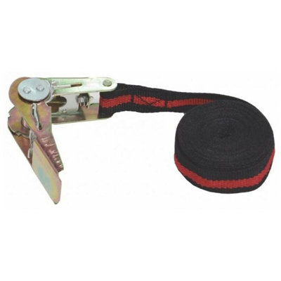 Cricchetto a nastro 5 metri | Poliestere. Misurare Larghezza 25 mm | carichi pesanti rimorchio semi - GLOBAL