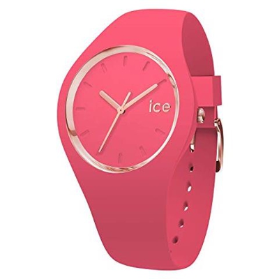 Ice-watch - Ice Glam Colore Raspberry - Orologio Rosa Dà Donna Cinturino In Silicone - 015.335 (medium)