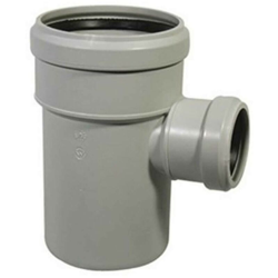 Braghe 87° 30' htea 90/40 compl. di guarnizione in epdm monolabbro - Wavin en oferta