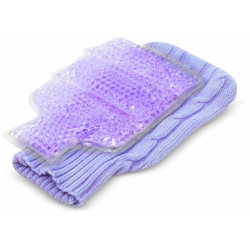 Borsa acqua calda fredda con microsfere viola - DMAIL en oferta