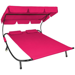 Lettino Prendisole Doppio - Magenta características