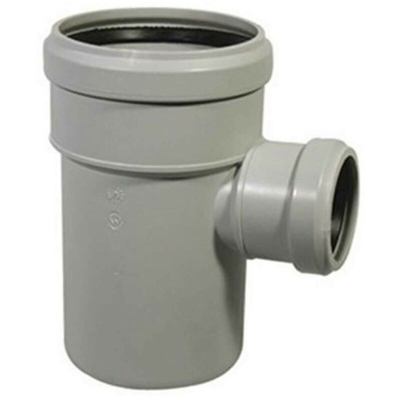 Braghe 87° 30' htea 110/50 compl. di guarnizione in epdm monolabbro - wavin