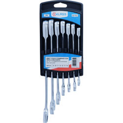 Klass - Serie 7 Chiavi Combinate A Cricchetto Cr-V en oferta