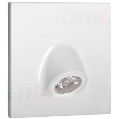 segnapasso led mefis scale 0,70 watt 1 luce 12 volt CE IP20 bianco bianco caldo interno quadrato kan 32494 - KANLUX