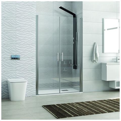 Nicchia Doccia 90cm Saloon Vetro Trasparente K030