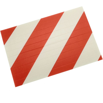 PrimeMatik - Protezione antigraffio nei parcheggio di automobile per pareti, colonne e angoli 30x20 cm