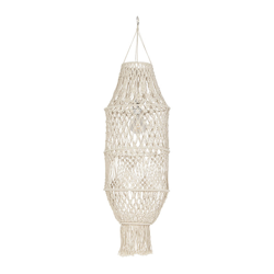 QAZQA rustico Corda Paralume Macrame naturale 130 cm , Organico Paralume per lampade a sospensione precio
