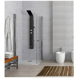 Box Doccia Angolare 90x90 Altezza 200cm Ante Battenti Apertura Totale K195 precio